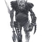 ORTHO – 3 eye masked mechano goblin hunter (wip)