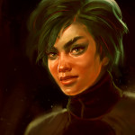 Character sketch from imagination